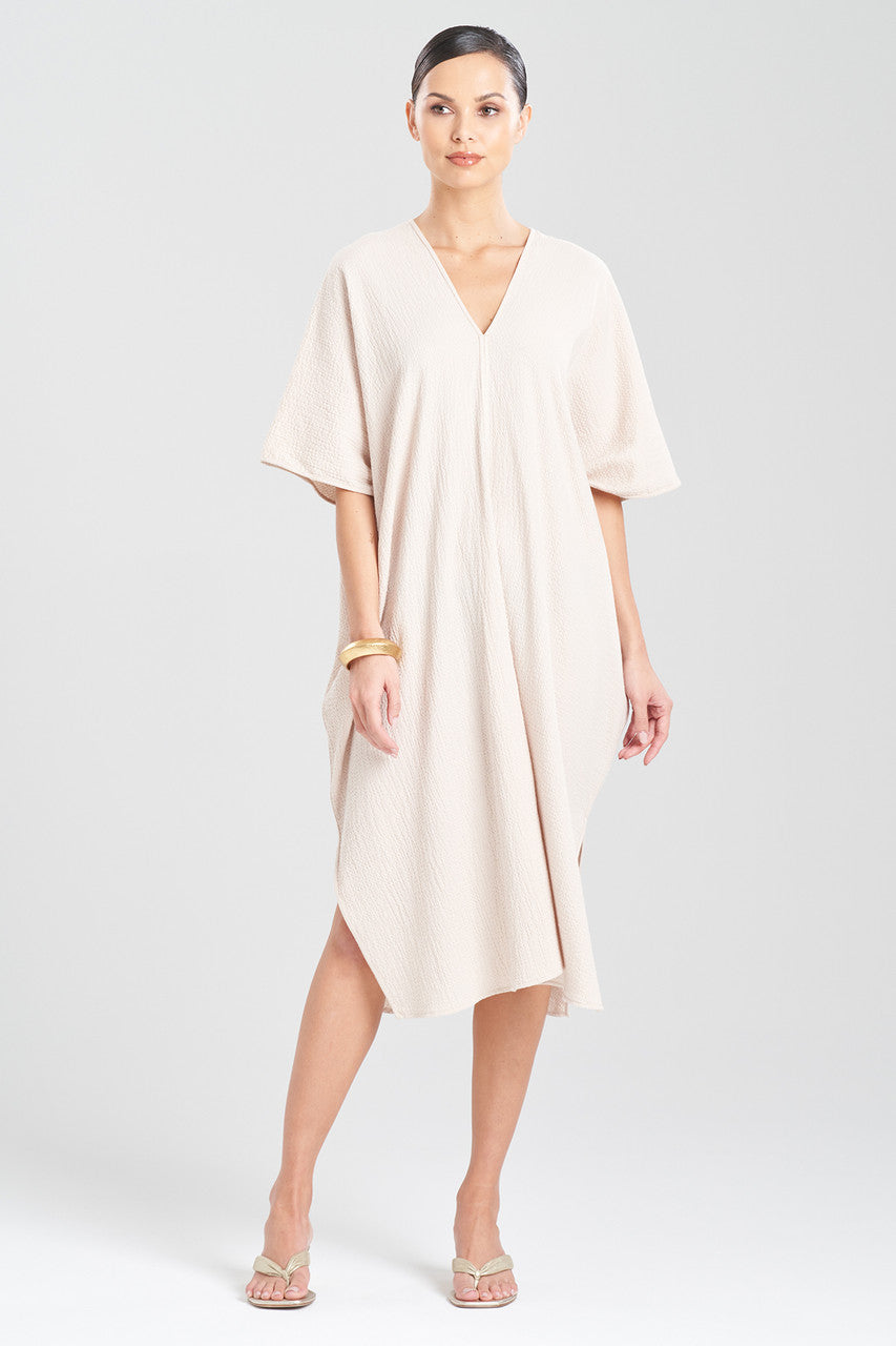 Natori Buy Onsen Cotton Caftan in Sand Dune Online