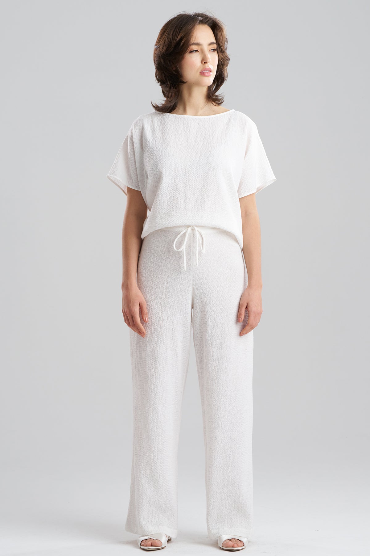 Natori Buy Onsen Cotton Pants in White Online