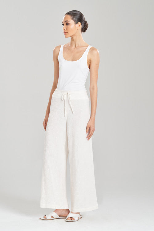 Natori Buy Onsen Cotton Pants in White Online