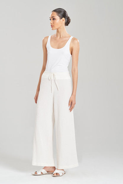 Natori Buy Onsen Cotton Pants in White Online