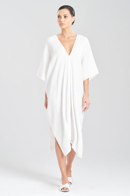 Natori Buy Onsen Cotton Caftan in White Online
