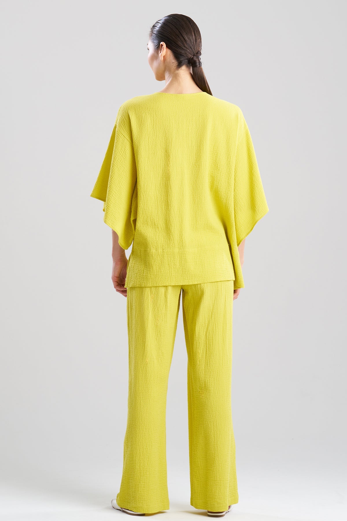 Natori Onsen Cotton Kimono Top