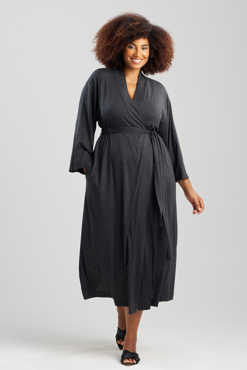 Natori Buy Shangri-La TENCEL™ Robe in Anthracite Online