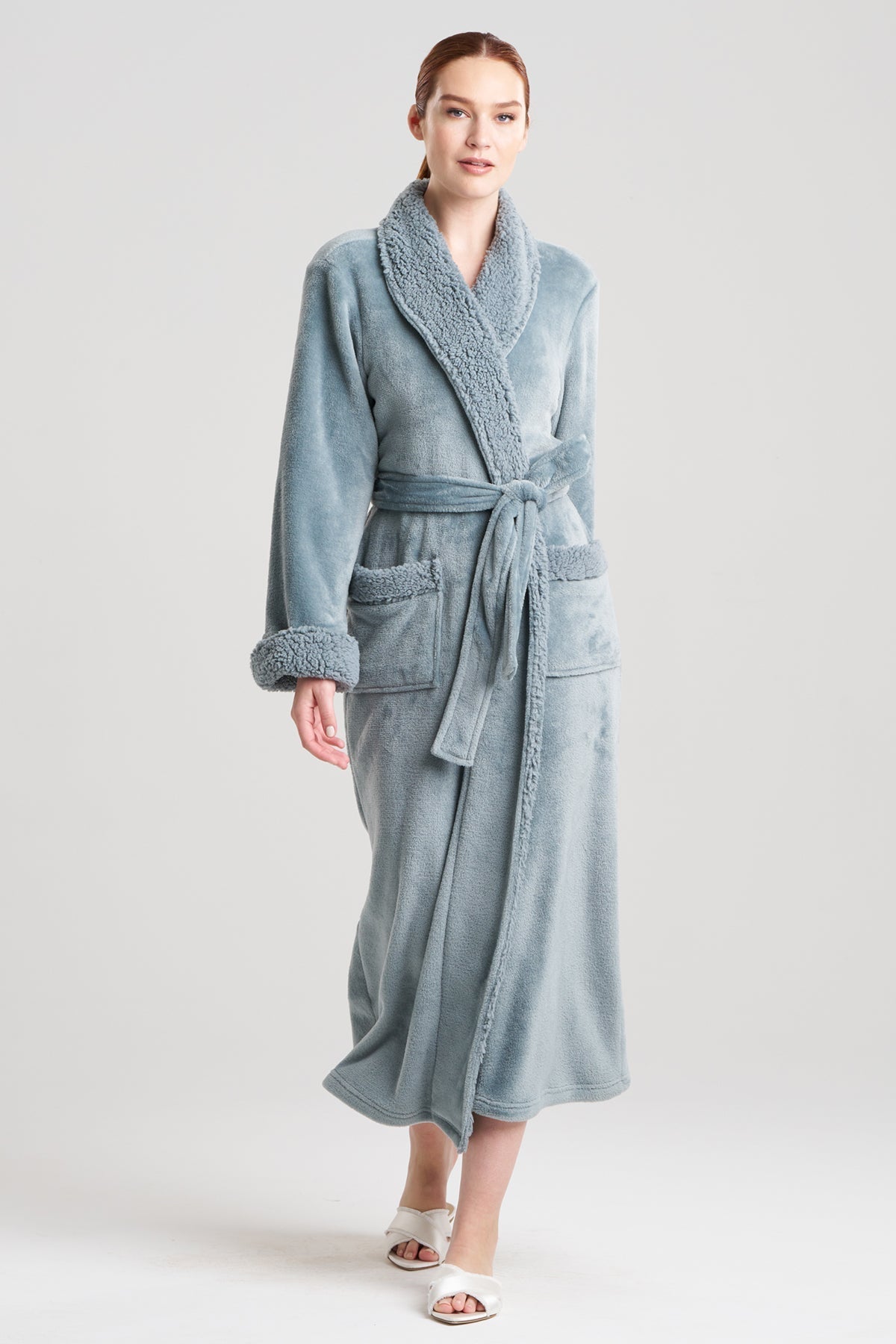 Natori Plush Sherpa Robe