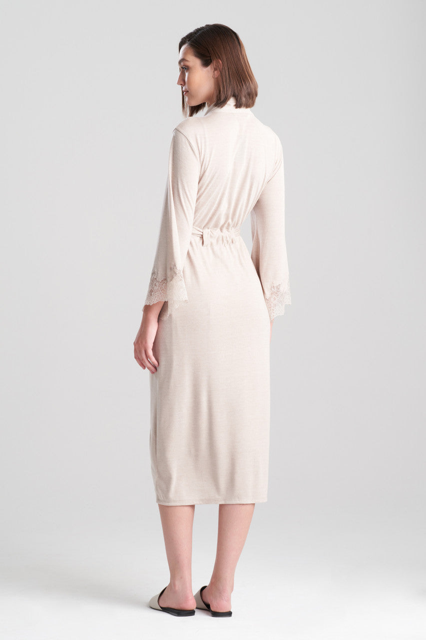 Natori Buy Luxe Shangri-la TENCEL™ Robe in Heather Cashmere Online