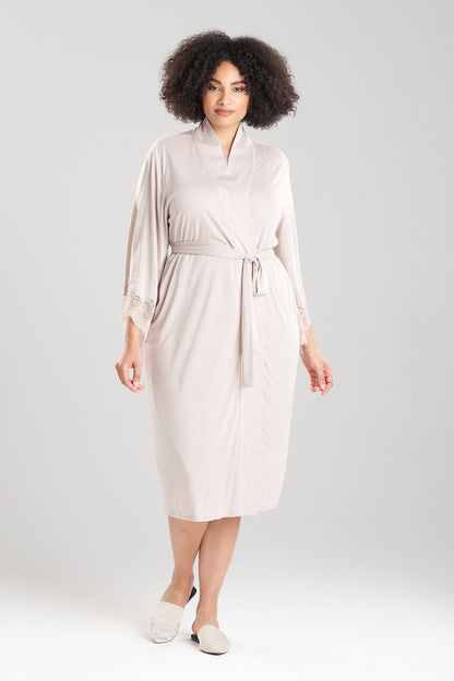 Natori Buy Luxe Shangri-la TENCEL™ Robe in Heather Cashmere Online