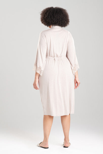 Natori Buy Luxe Shangri-la TENCEL™ Robe in Heather Cashmere Online