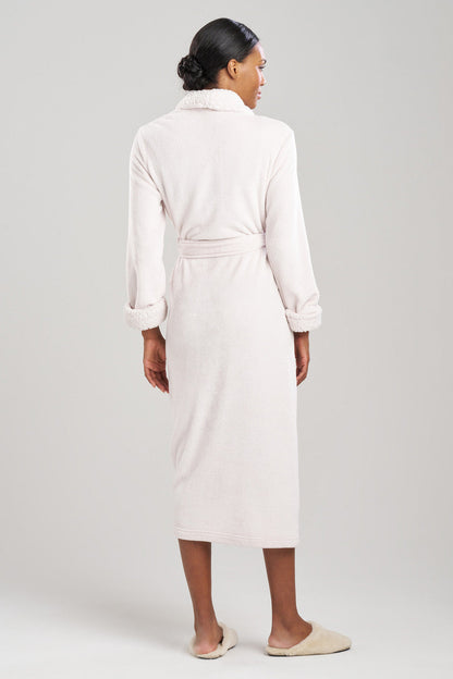 Natori Buy Plush Sherpa Robe in Bone Online