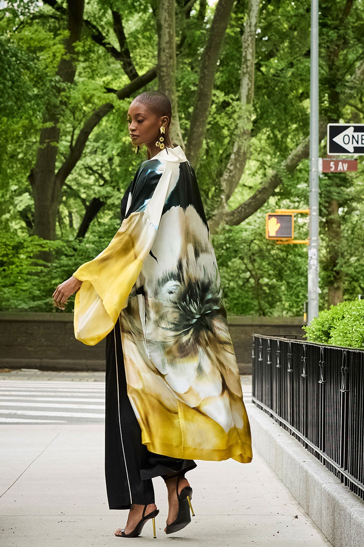 Natori Amber Silk Robe