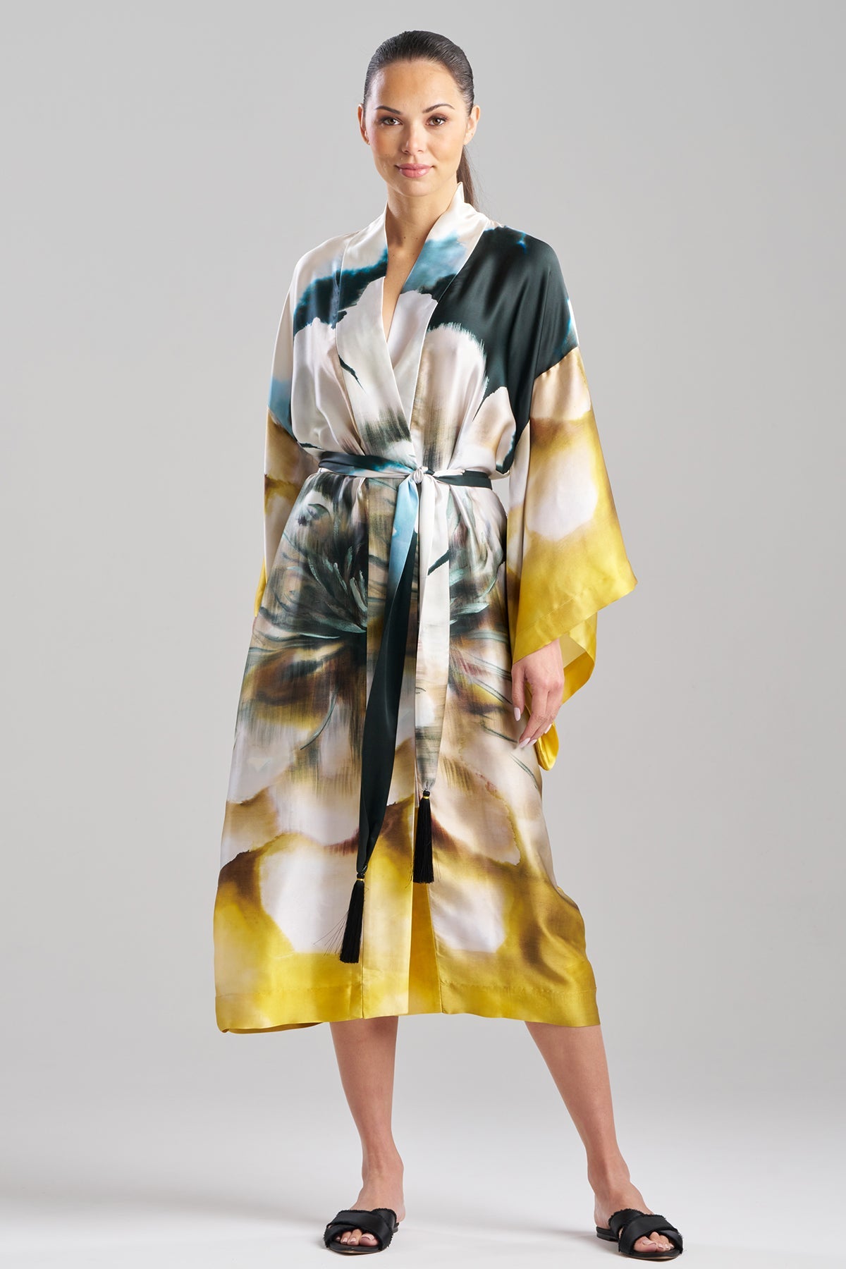 Natori Amber Silk Robe