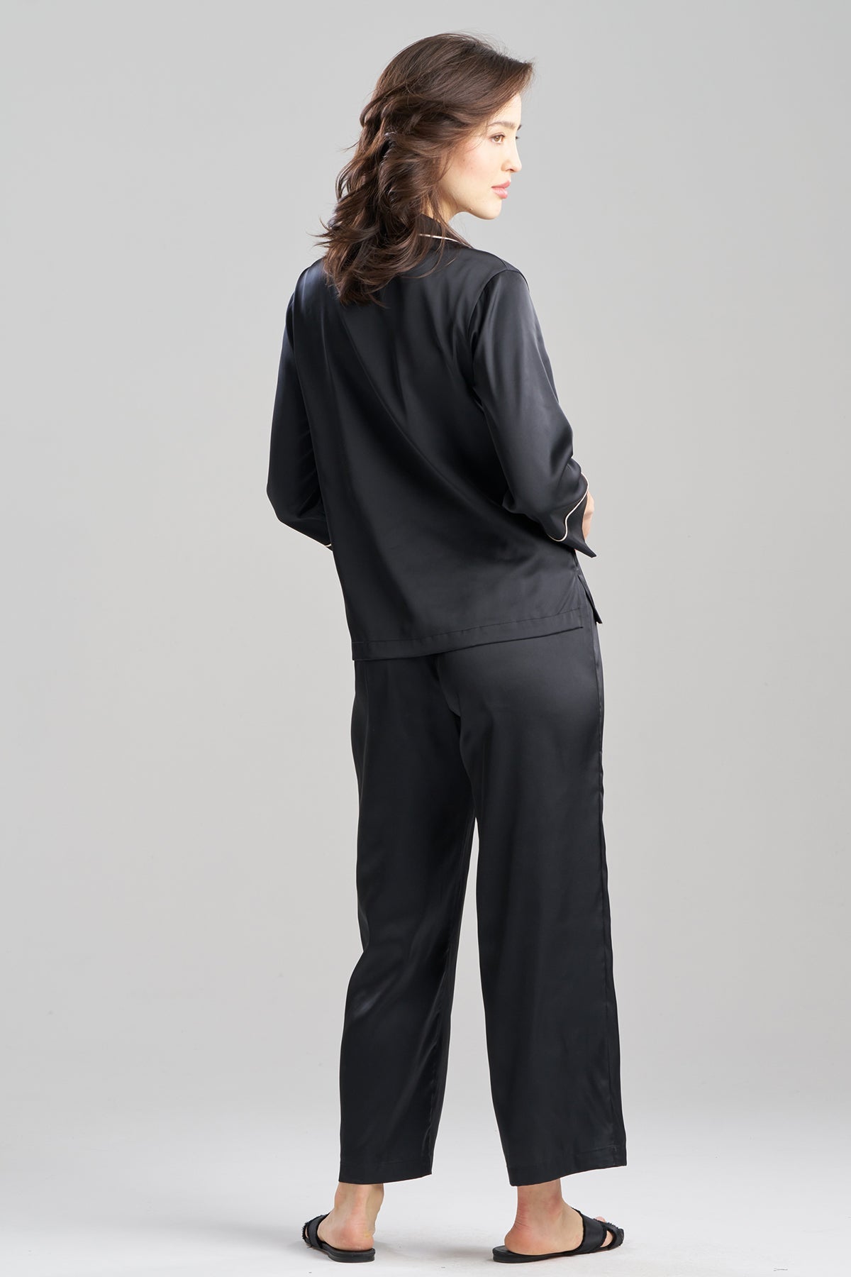 Natori Satin Essentials Notch PJ Set