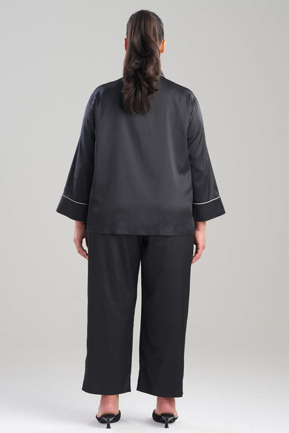 Natori Satin Essentials Notch PJ Set