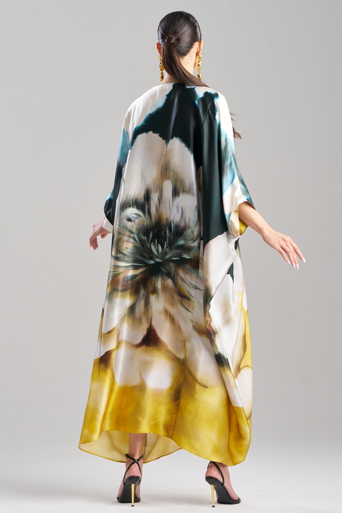 Natori Amber Silk Caftan