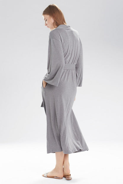 Natori Buy Shangri-La TENCEL™ Robe in Heather Gray Online