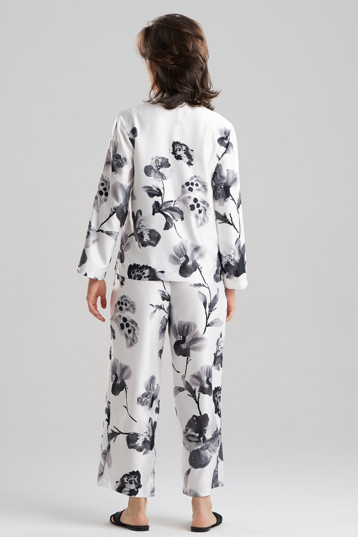 Natori Aurelia Charmeuse Notch PJ Set
