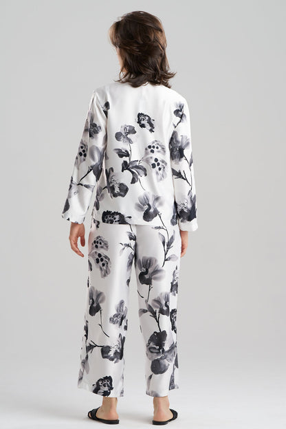 Natori Aurelia Charmeuse Notch PJ Set
