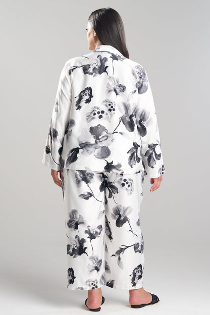 Natori Aurelia Charmeuse Notch PJ Set