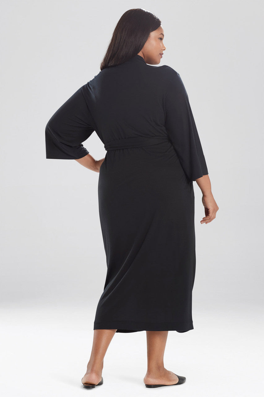 Natori Buy Shangri-La TENCEL™ Robe in Black Online