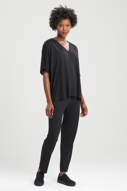 Natori Buy Shangri-La Caftan PJ in Black Online