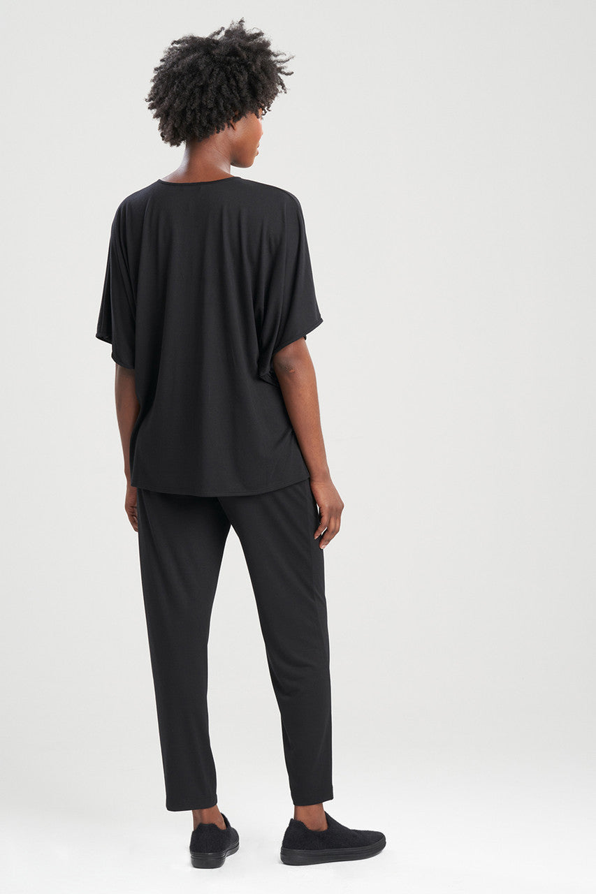 Natori Buy Shangri-La Caftan PJ in Black Online