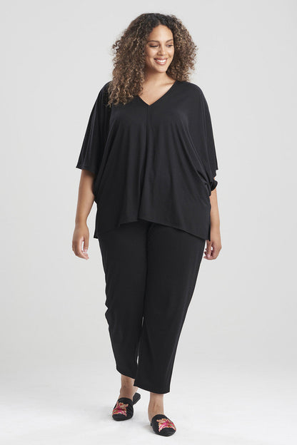 Natori Buy Shangri-La Caftan PJ in Black Online