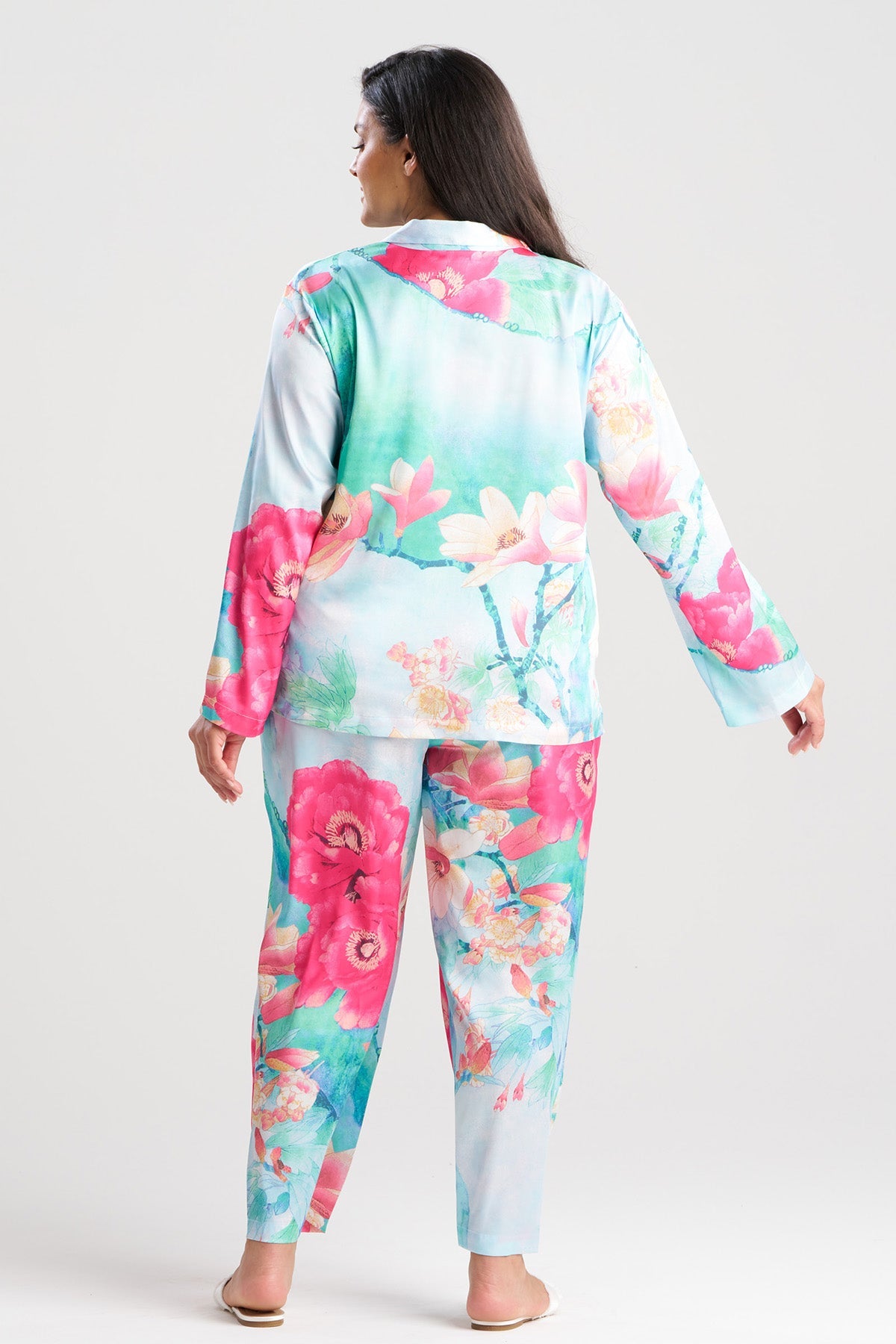 Natori Floral Garden Notch PJ