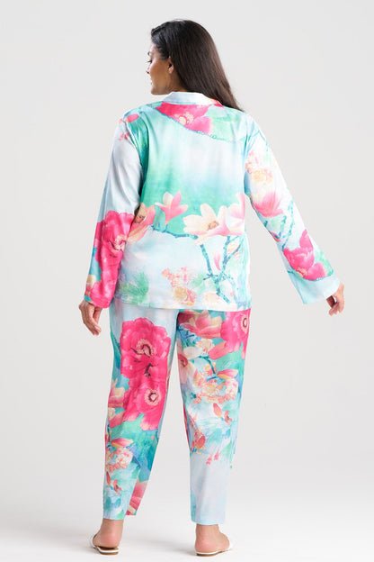 Natori Floral Garden Notch PJ