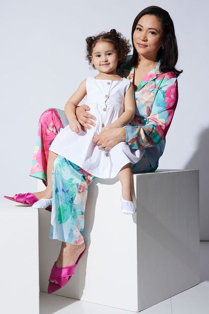 Natori Floral Garden Notch PJ