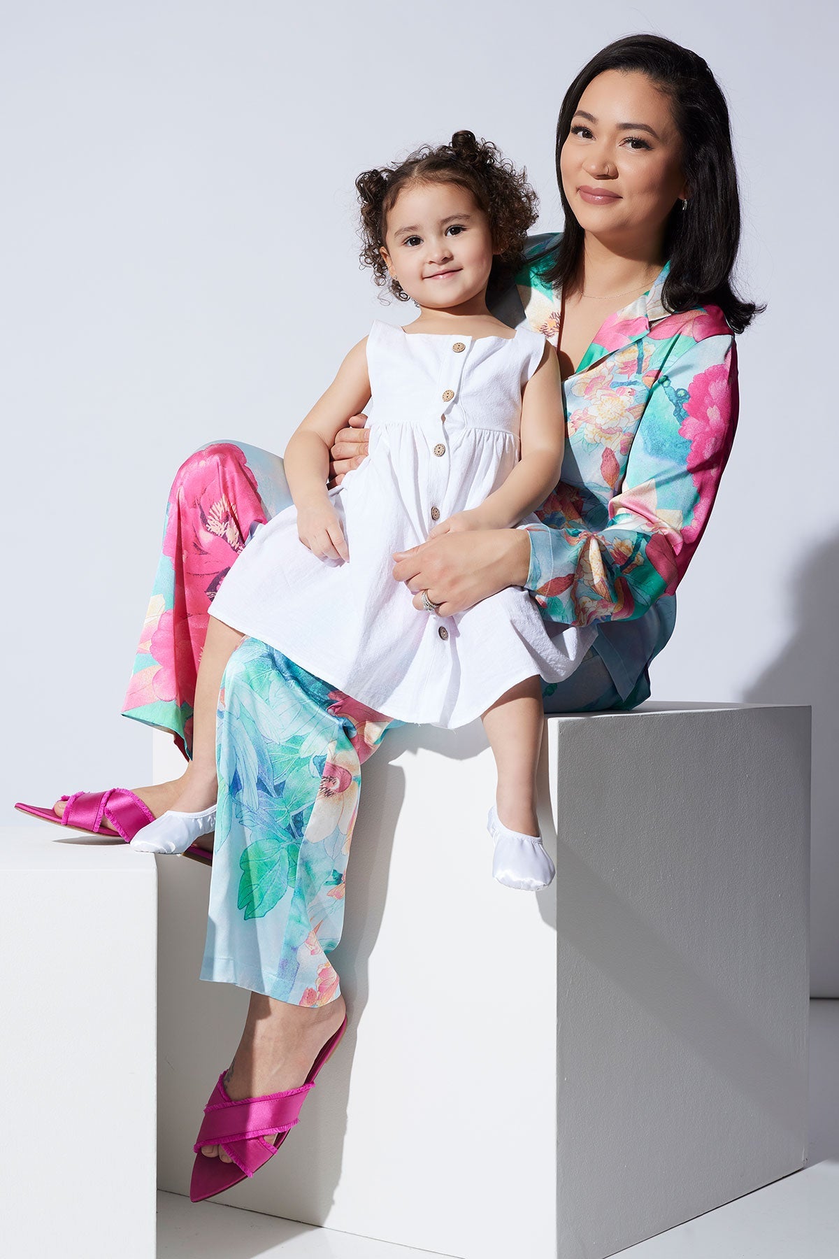 Natori Floral Garden Notch PJ