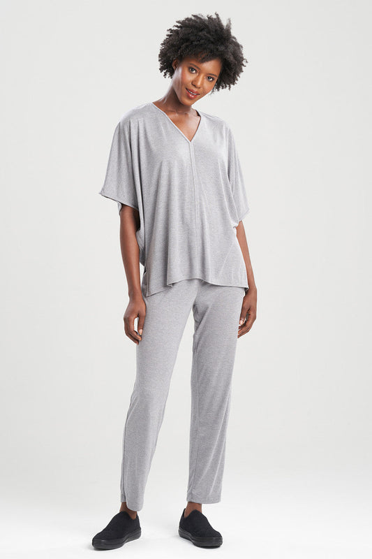 Natori Buy Shangri-La Caftan PJ in Heather Grey Online