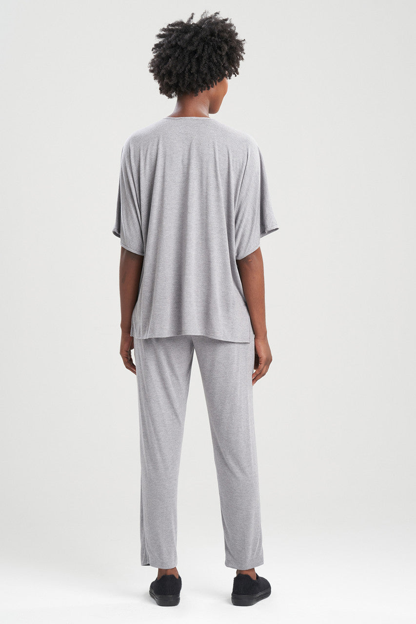 Natori Buy Shangri-La Caftan PJ in Heather Grey Online