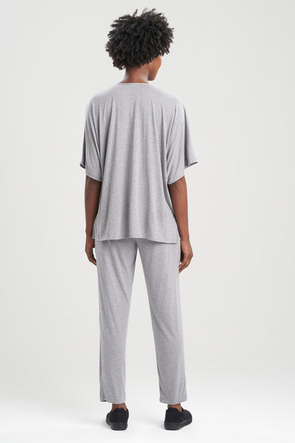 Natori Buy Shangri-La Caftan PJ in Heather Grey Online