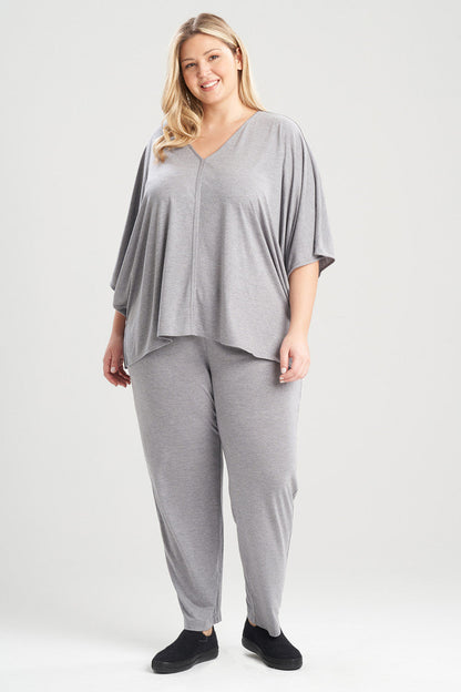Natori Buy Shangri-La Caftan PJ in Heather Grey Online