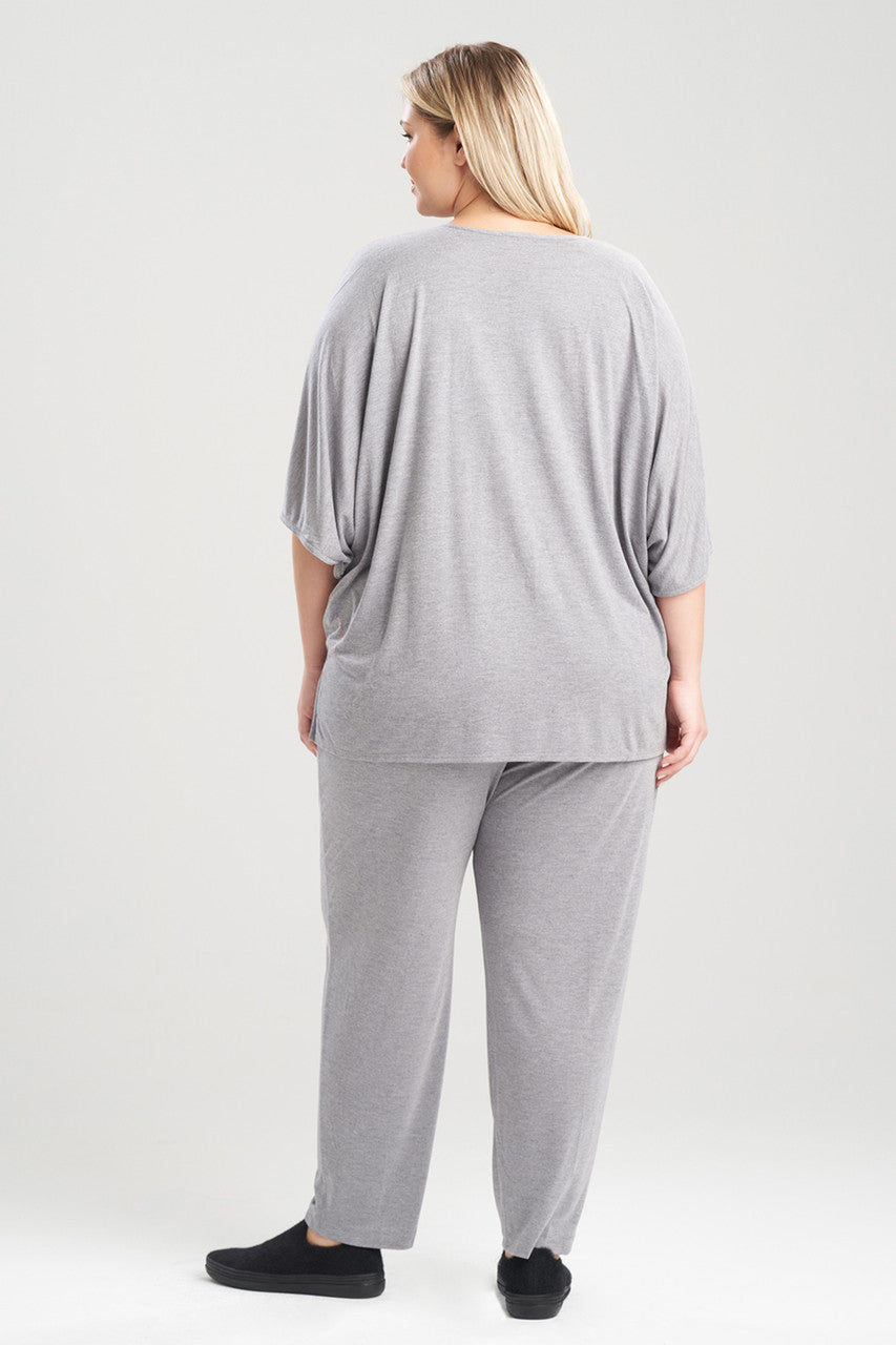 Natori Buy Shangri-La Caftan PJ in Heather Grey Online