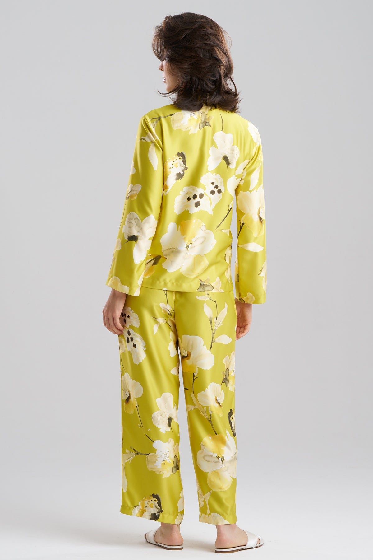 Natori Aurelia Charmeuse Notch PJ Set