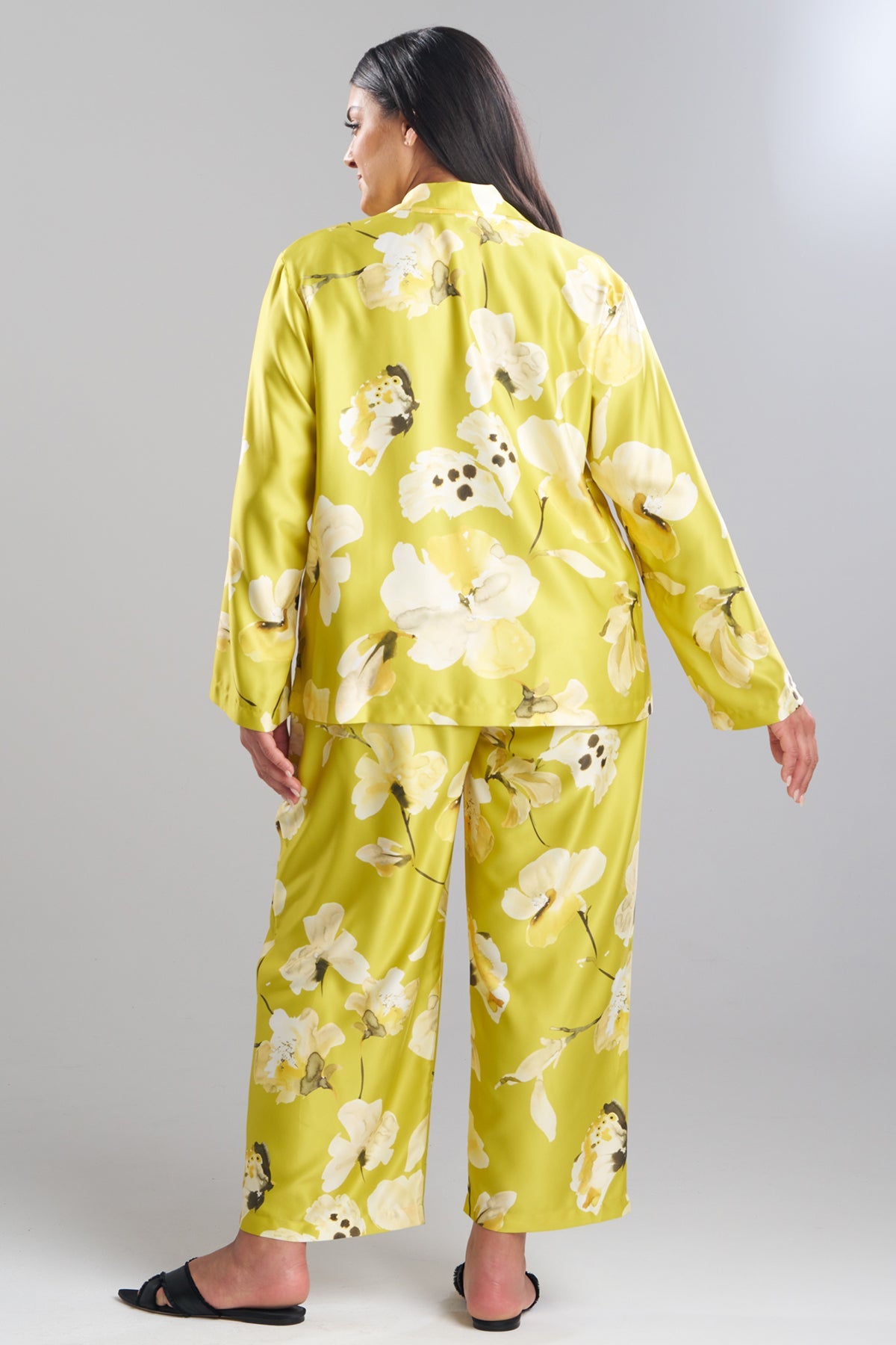 Natori Aurelia Charmeuse Notch PJ Set