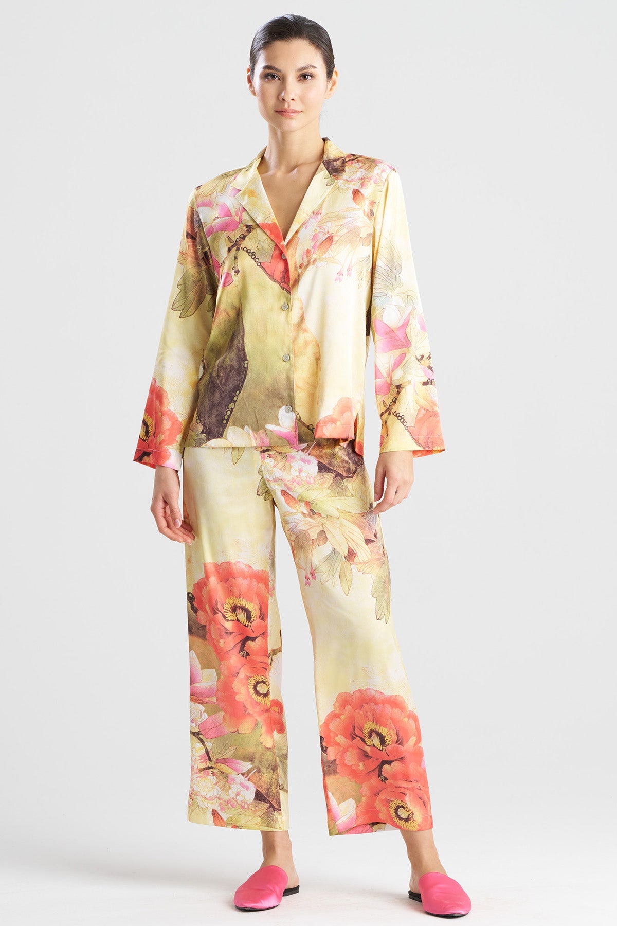 Natori Floral Garden Notch PJ