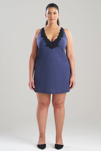 Natori Luxe Shangri-La TENCEL™ V-Neck Chemise
