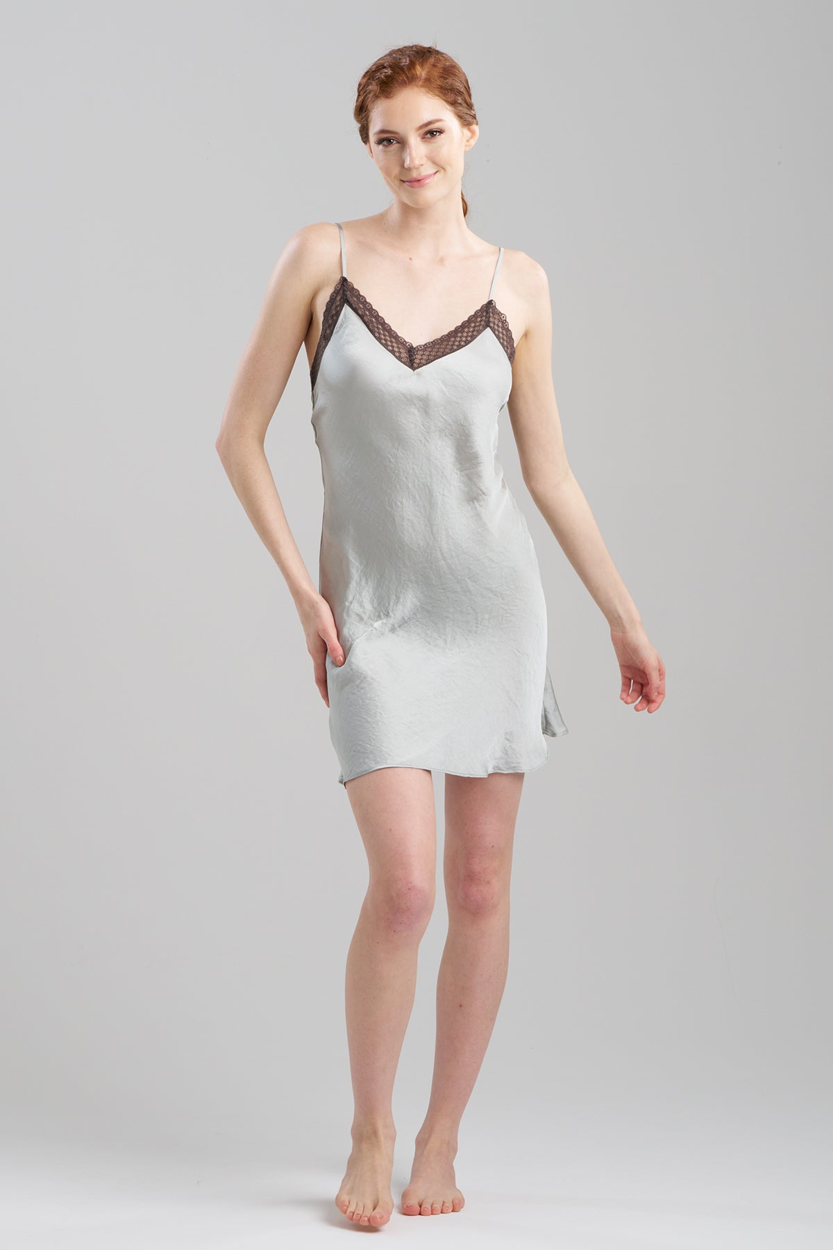 Natori Buy Ashley Icon Lace Chemise in Celadon Online