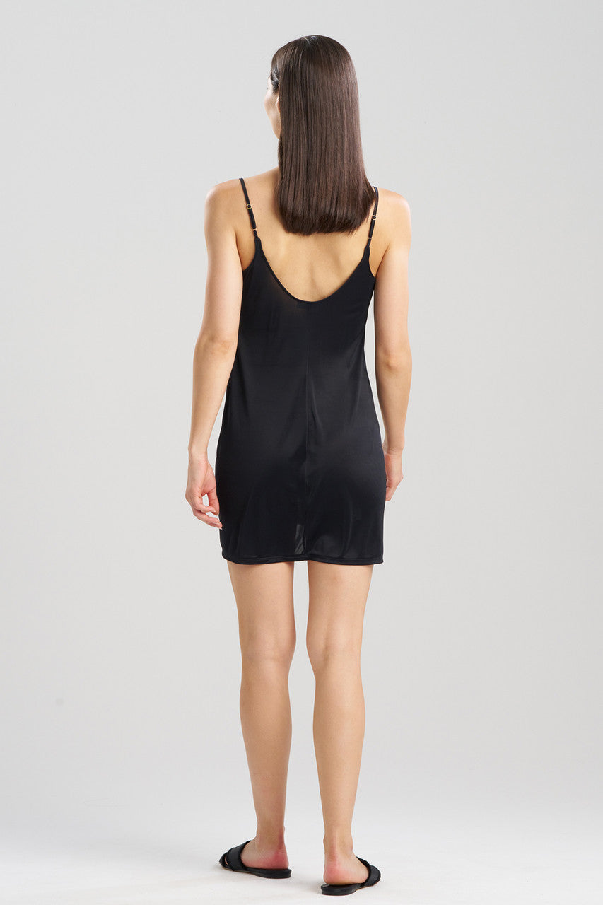 Natori Buy Body Doubles Lace Applique Chemise in Black Online
