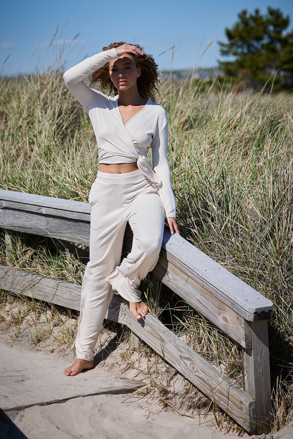 Natori Bliss Essentials Wide Leg Pants