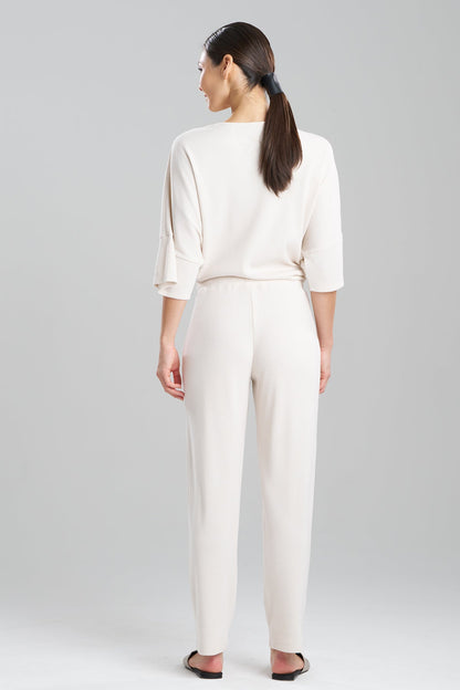 Natori Tranquility Waffle Tapered Pants