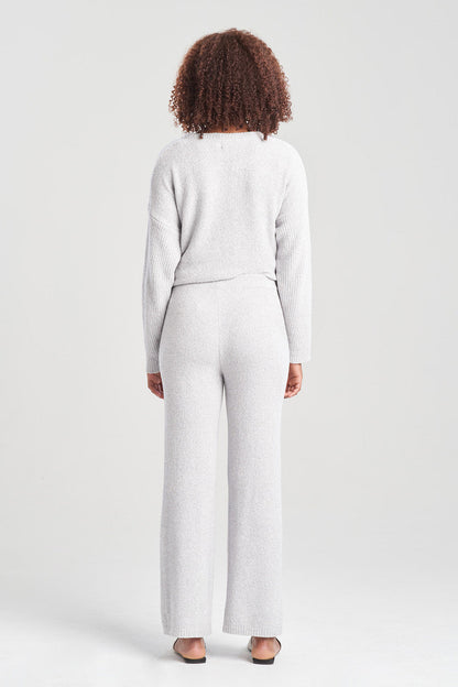 Natori Buy Aura Heather Chenille Straight Leg Pants in Dove Grey Online