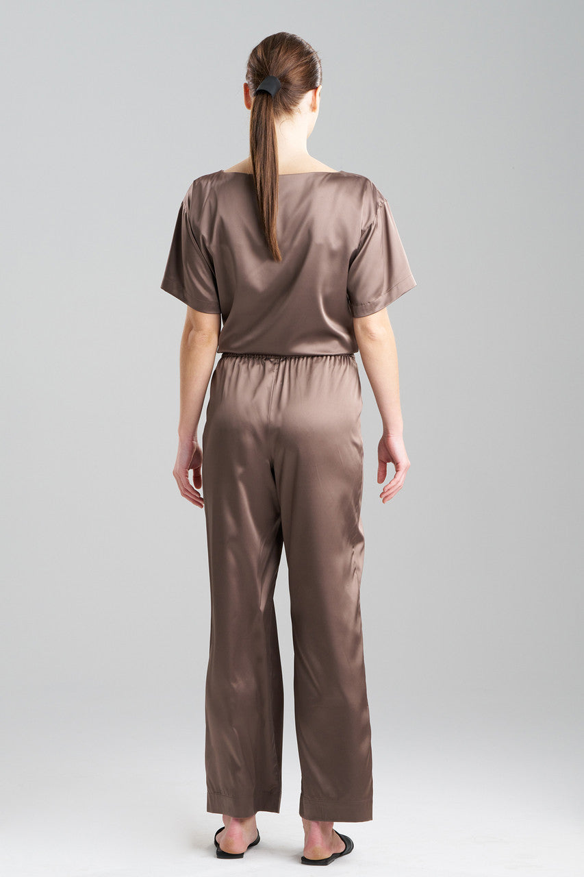 Natori Buy Glamour Straight Leg Pants in Taupe Online