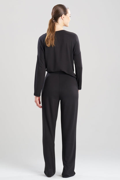 Natori Kaia Terry Everywhere Straight Leg Pants