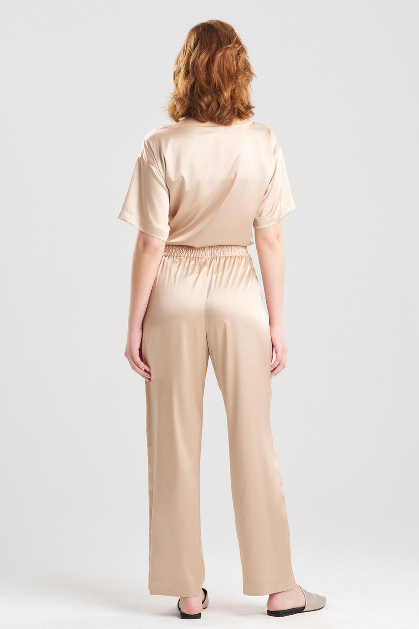Natori Buy Glamour Straight Leg Pants in Café Online