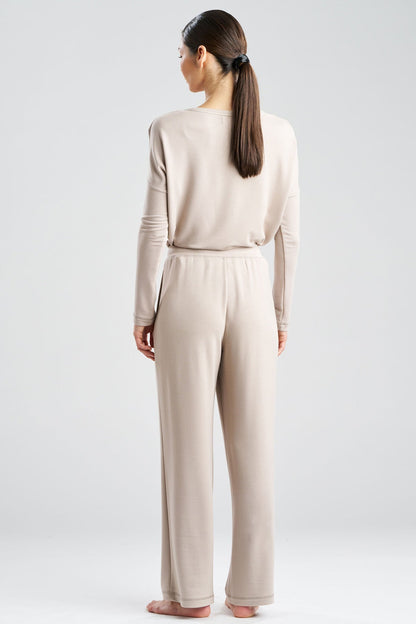 Natori Kaia Terry Everywhere Straight Leg Pants