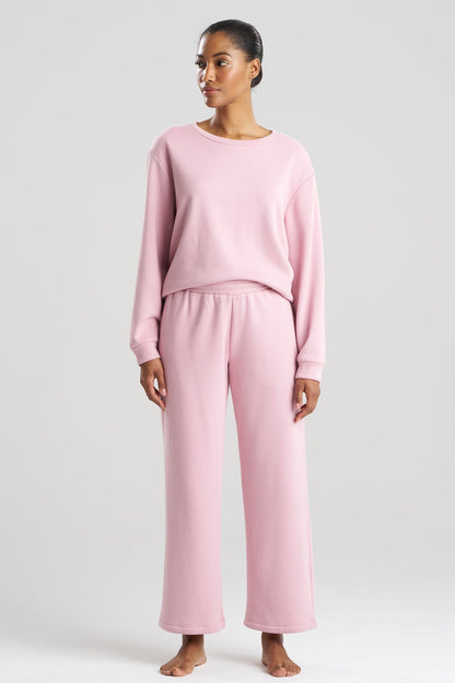 Natori Nova Cozy Brushed Knit Everywhere Straight Leg Pants