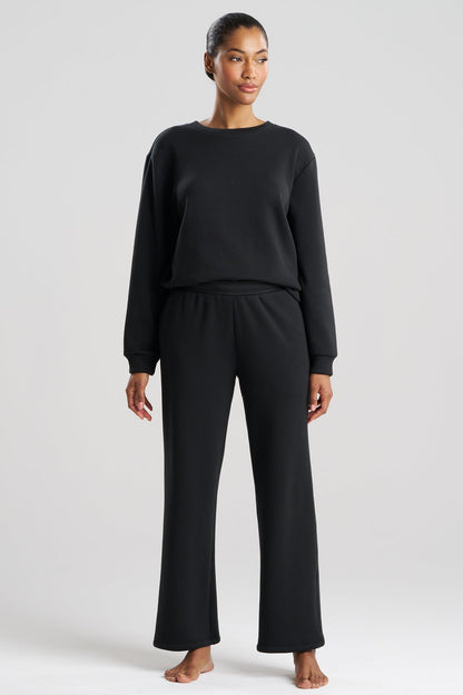 Natori Nova Cozy Brushed Knit Everywhere Straight Leg Pants