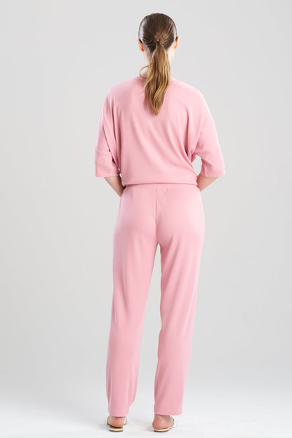 Natori Tranquility Waffle Tapered Pants
